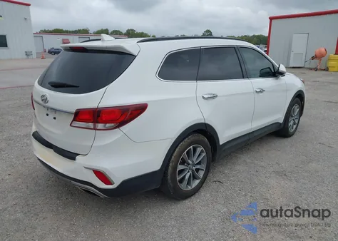 2017 Hyundai Santa Fe Se из США, поврежденный, VIN KM8SN4HF7HU241712